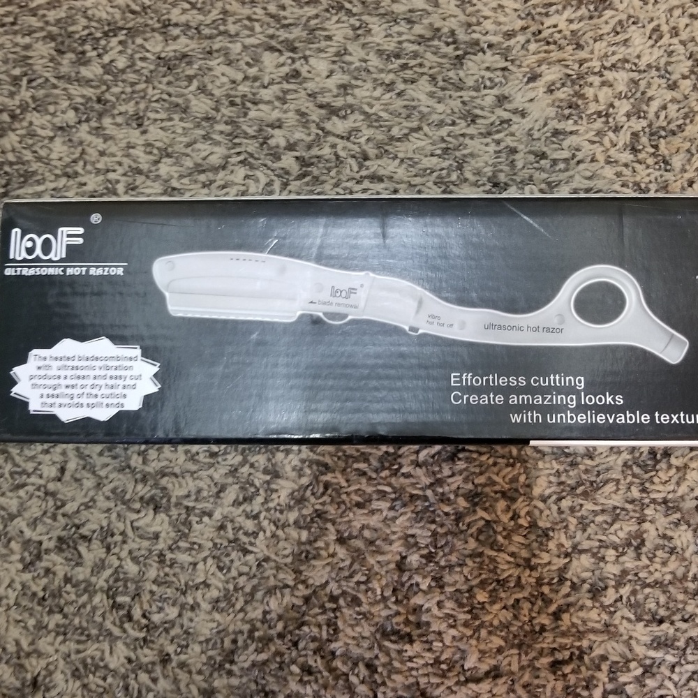 Ultrasonic hot razor
